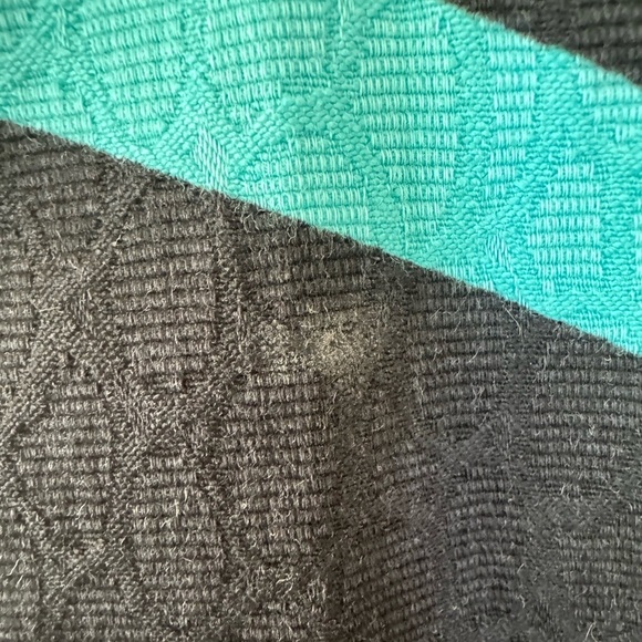 Vesti jacket mod long blue black green button front retro Sz 4 small business - Picture 9 of 13